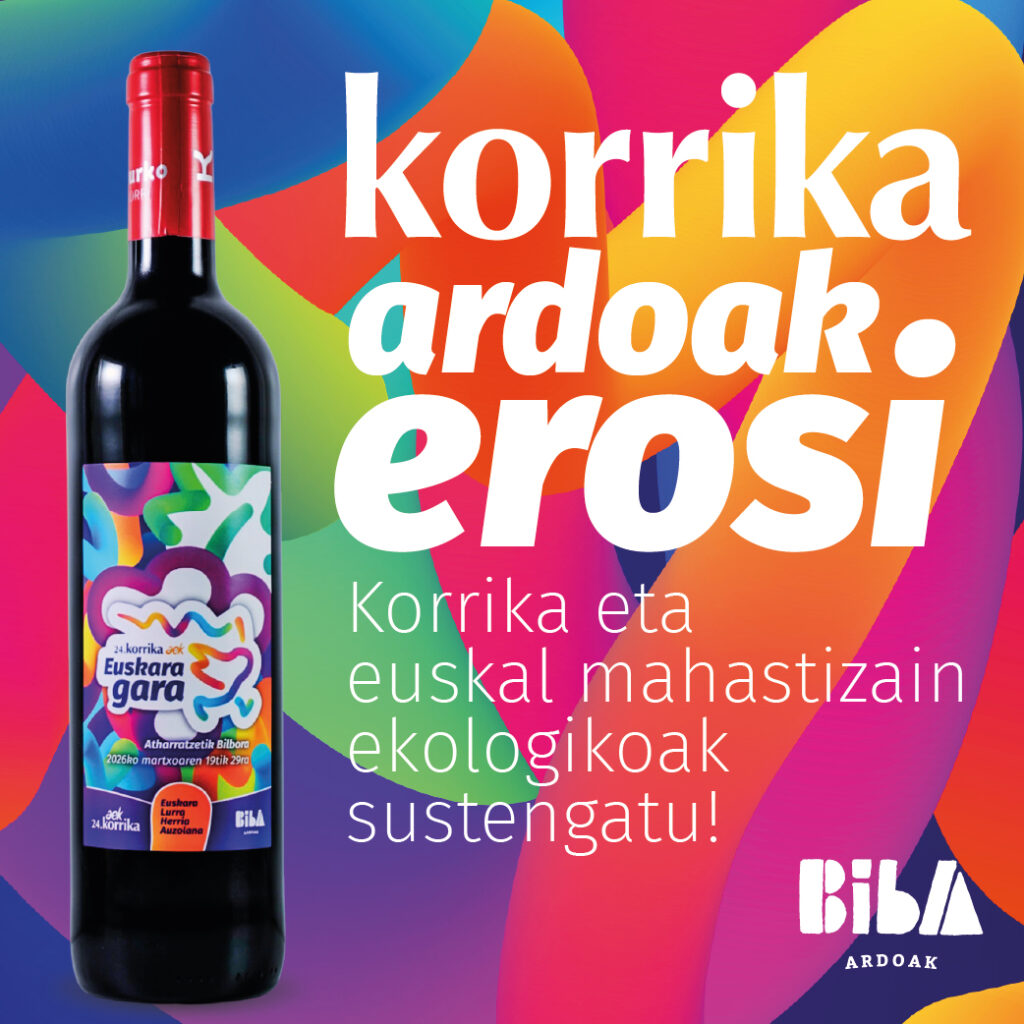 Korrika ardoak erosi! Banner irudia.